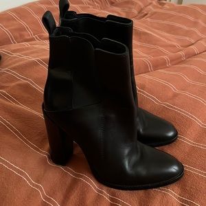 Alexander Wang Black Leather Boots